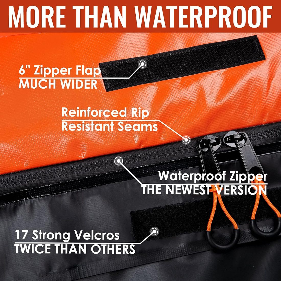 Asinking roof bag: room for the family
