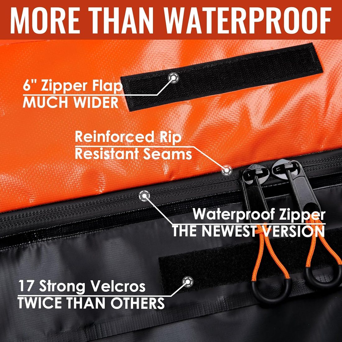 Asinking 840D Roof Bag, 22 Cu Ft — view 3