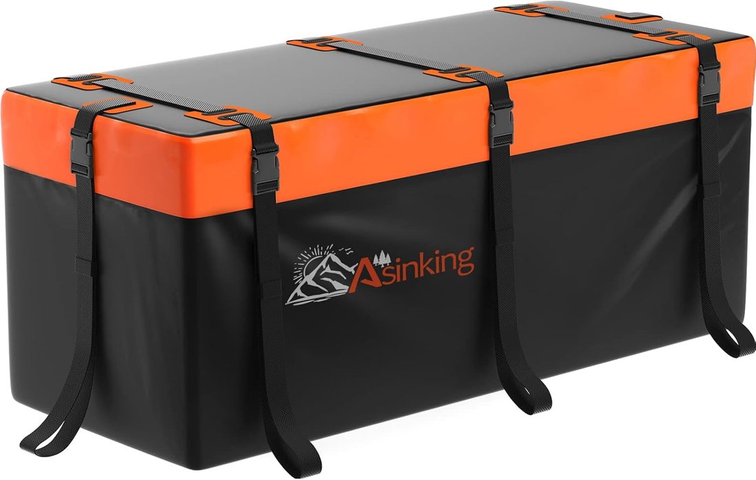 Asinking Hitch Cargo Bag, 20 Cu Ft